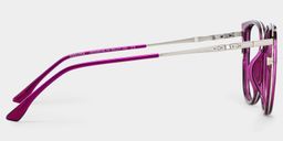 Estrada Cateye Purple Glasses3