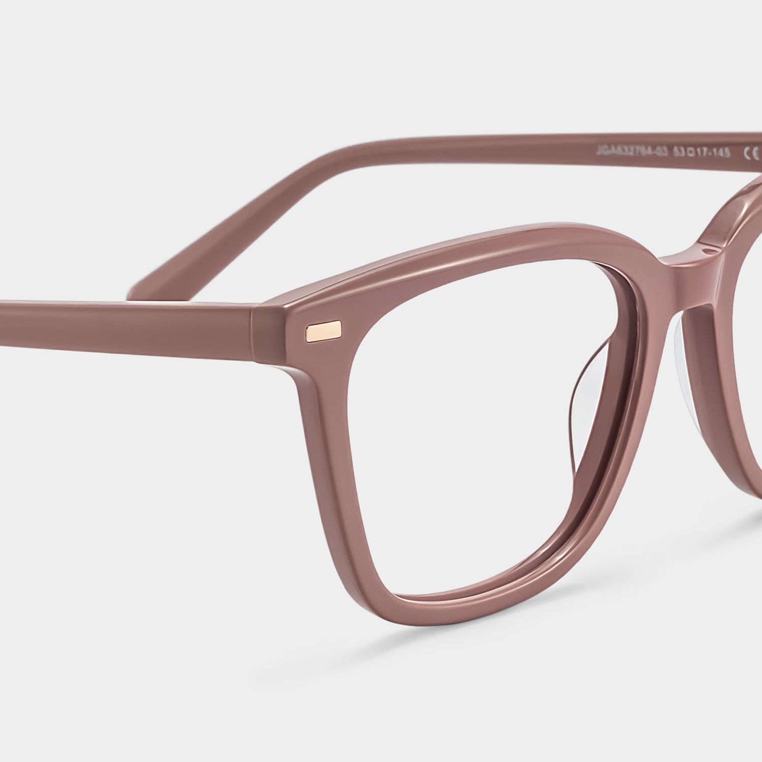 Lana Brown Square Acetate Frame Glasses for Women | ZEELOOL4