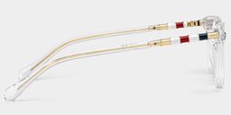 Delilah Square Clear Glasses6