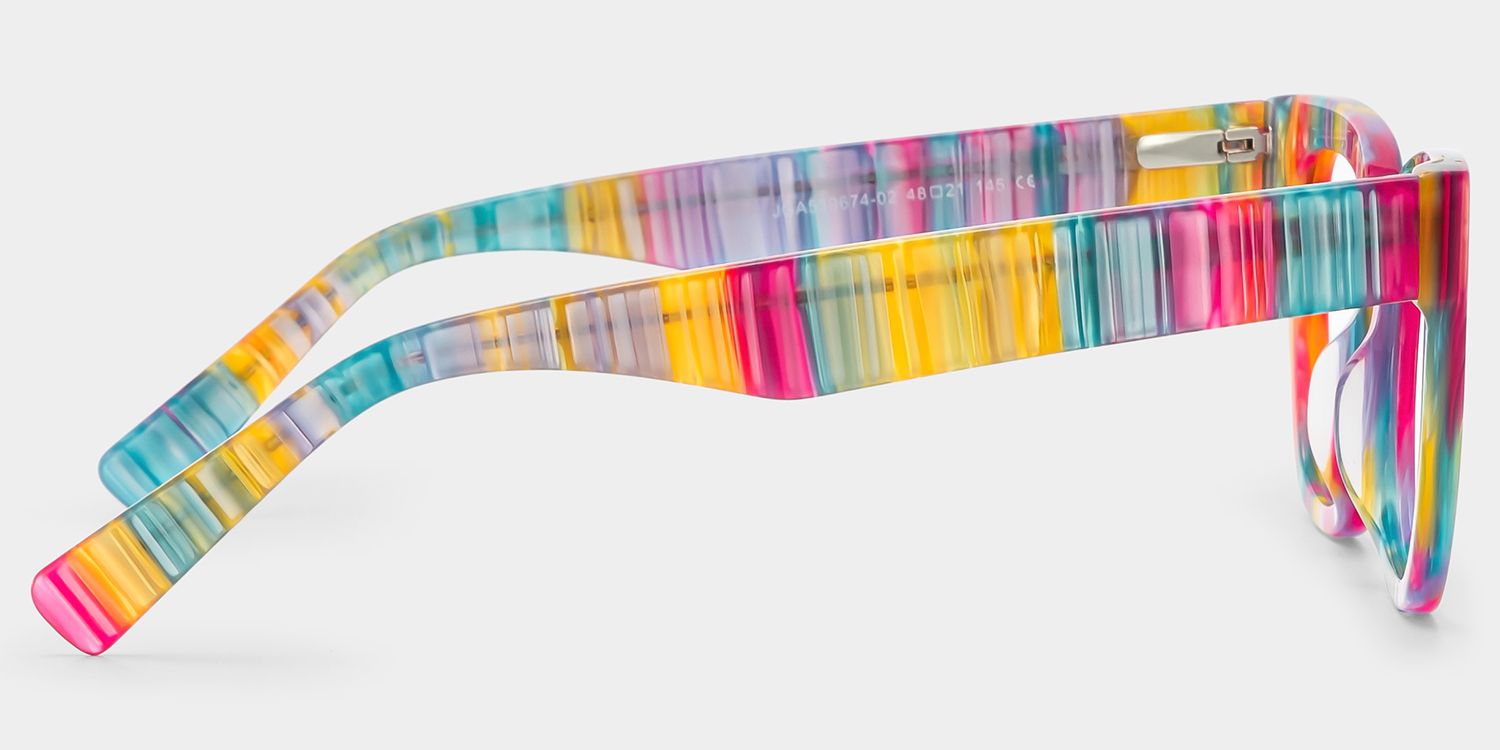 Nereyda Candy Color Eyeglasses Skittles for Women | ZEELOOL