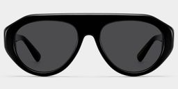 The Aviator Black Aviator Glasses1