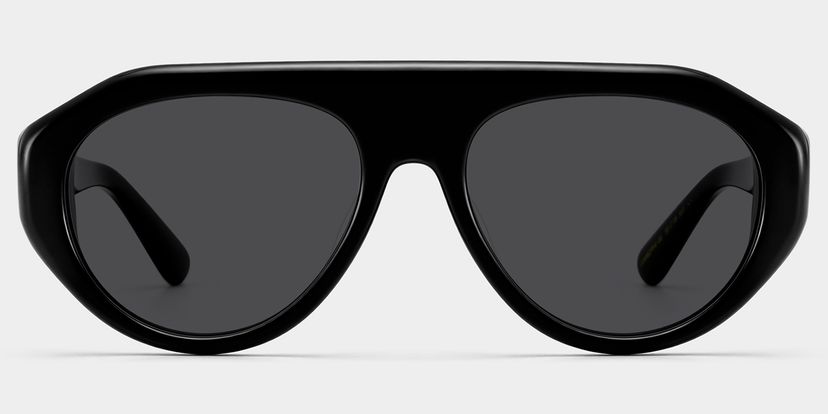 The Aviator Black Aviator Glasses