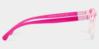 Dale  Round Pink Glasses4