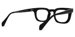 Tenika Square Black Glasses3