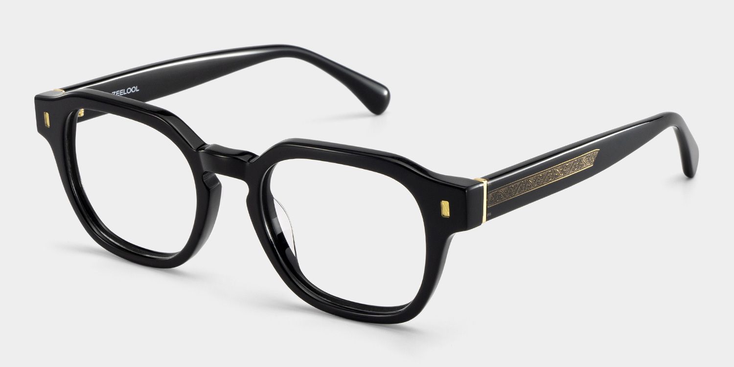 Hope Black Frame Glasses with Round Frame Online | ZEELOOL3