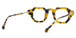 Mariluz Geometric Tortoise Glasses3