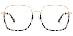 Perfecta Square Havana Glasses0