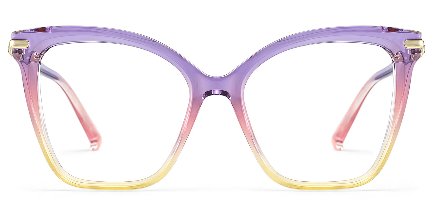 ZEElOOL のおしゃれなフレーム Cadogan Square Colorful Frame Glasses | Zeelool