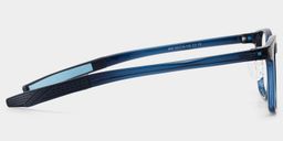 Alexis Rectangle Dark Blue Glasses3