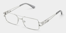 Eric Aviator Silver Glasses4