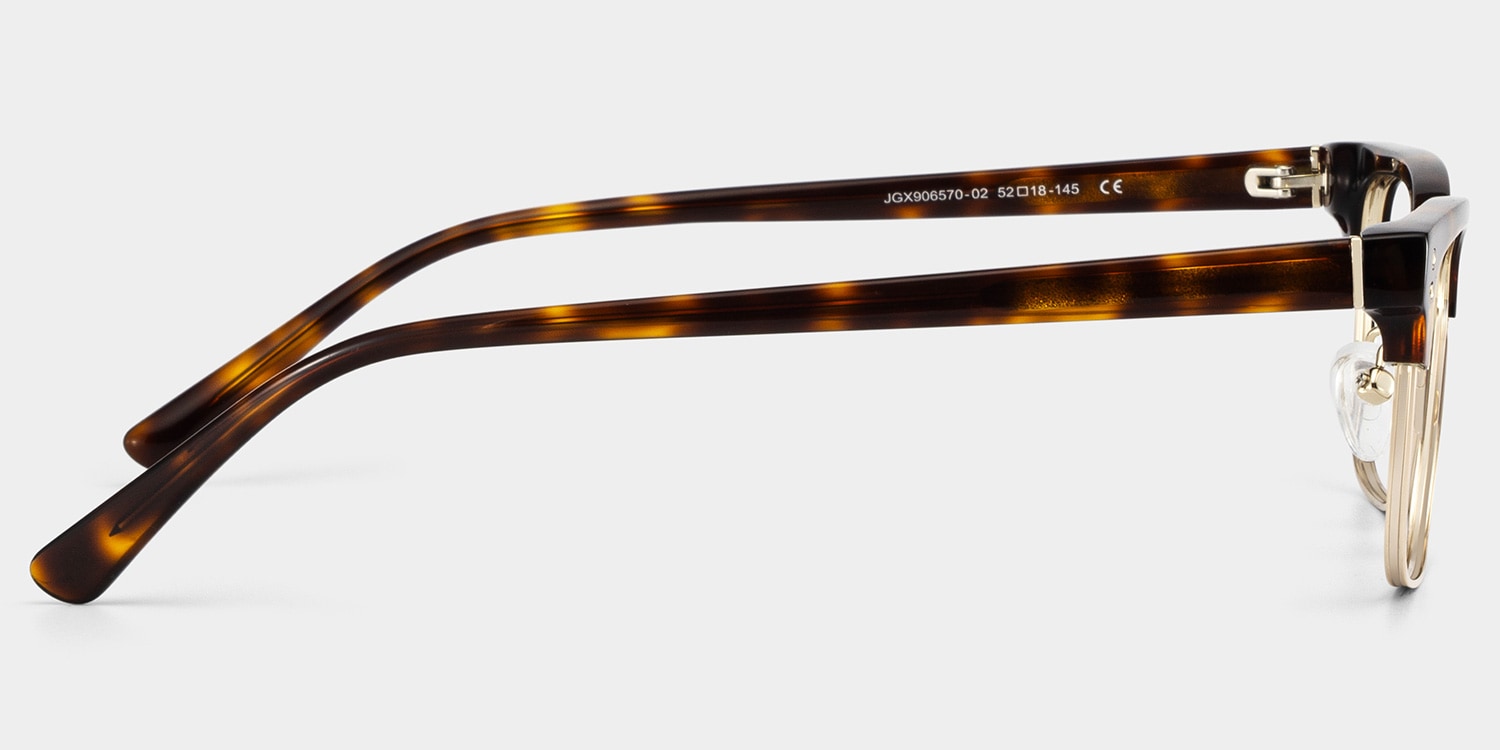 Ryan Browline Tortoise Glasses4