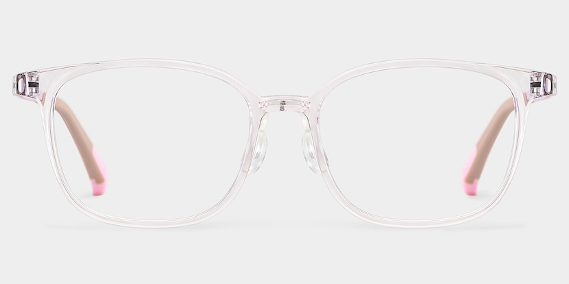 Lane Rectangle Pink Crystal Glasses