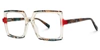 Jarney Square Two-Tone Glasses1