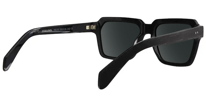 Richard Rectangle Black Glasses4