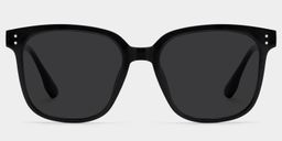 Oglesby Square Black Glasses0