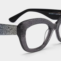 Mireille Black Butterfly Glasses5