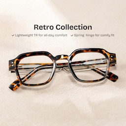 Joy Geometric Tortoise Glasses0