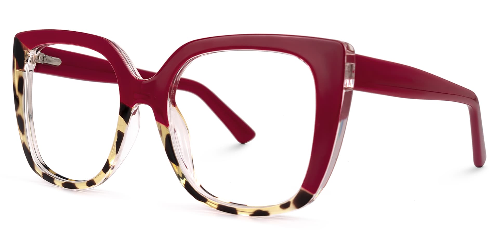 Square Carrero Two-Tone Eyeglasses and Glasses Frames2