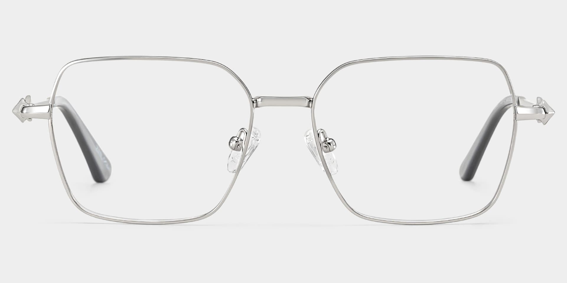 Kayla metal geometric glasses Frame Glasses Online | ZEELOOL0