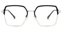 Moses Square Black Glasses0