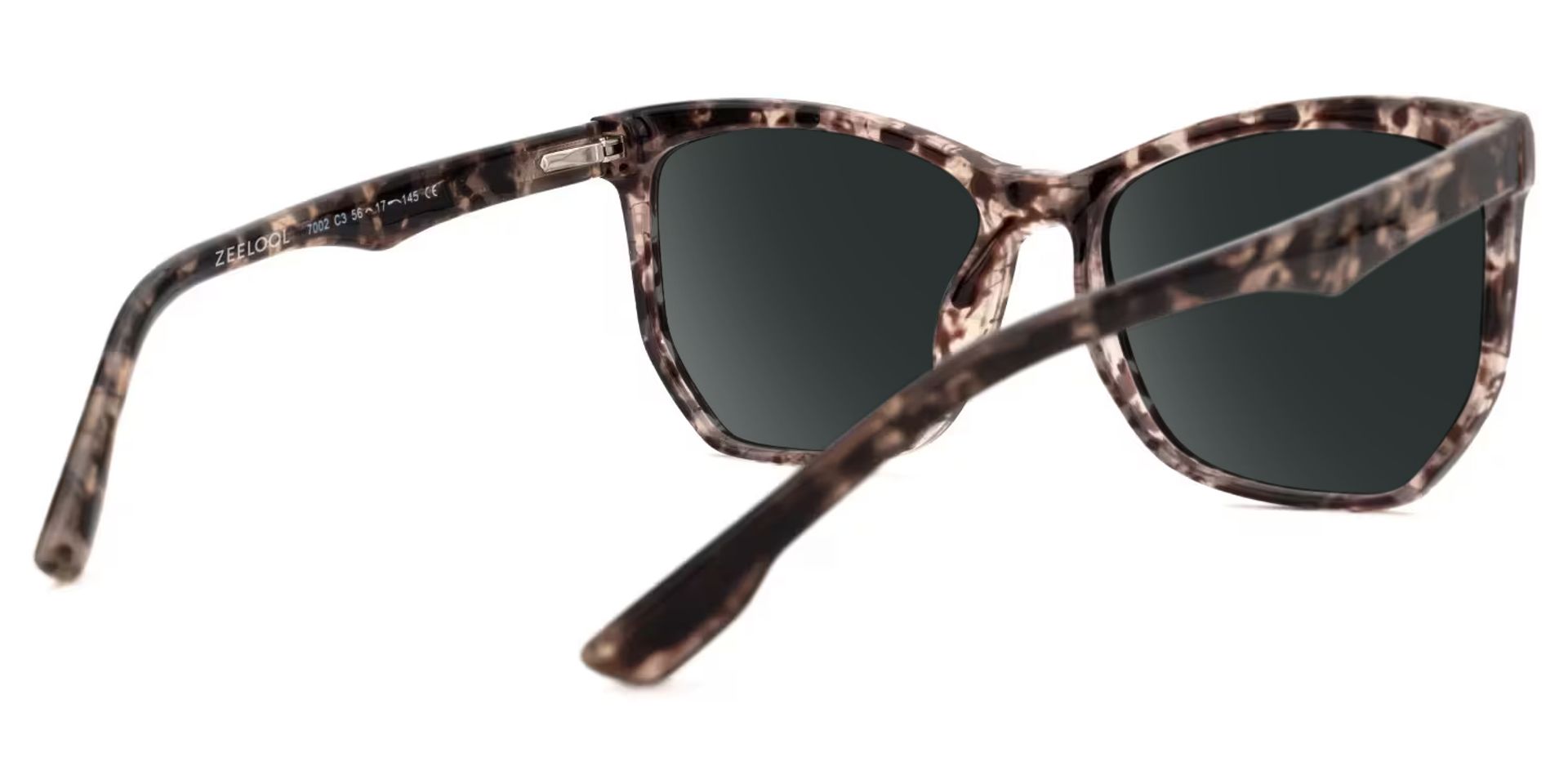 Libby Geometric Tortoise Sunglasses | Zeelool Glasses3
