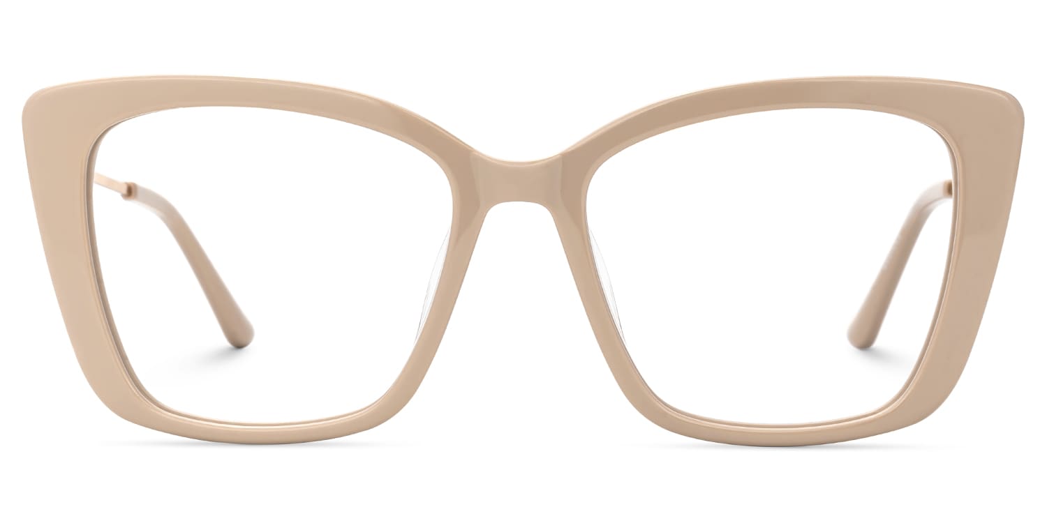 Sheyla Cateye Khaki Glasses1