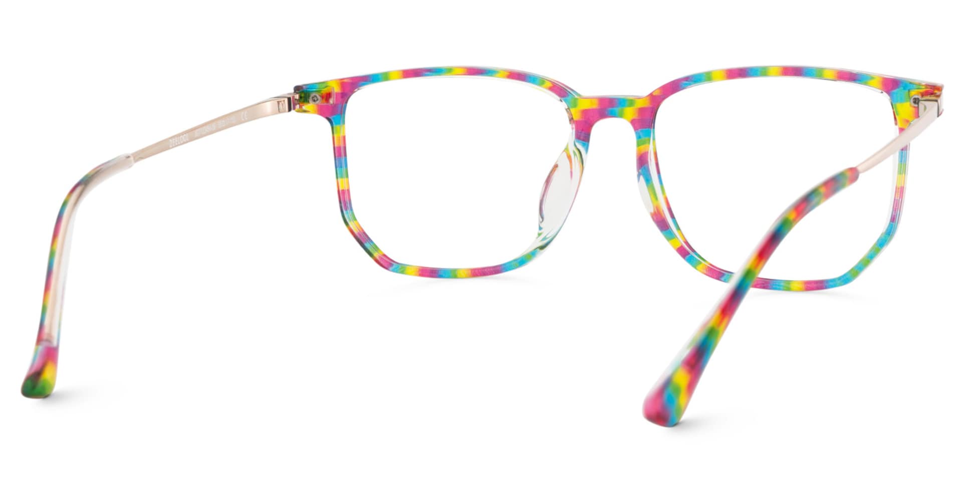 Fezell Multicolor Thin Frame Eyeglasses | Zeelool Optical5
