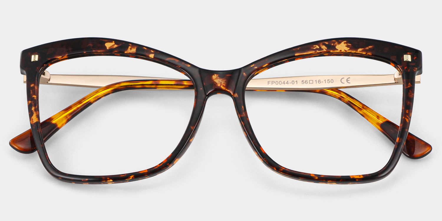 Isaebella Butterfly Tortoise Frame Glasses | Zeelool Optical1