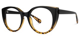 Migdalia Cateye Black Glasses1