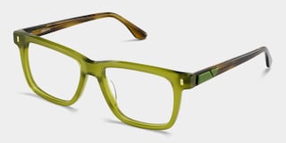 Travis Rectangle Green Glasses3