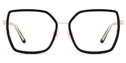 Jill Square Black Glasses0