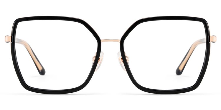 Jill Square Black Glasses