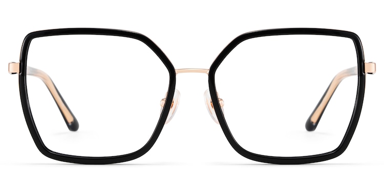 Jill Square Black Glasses