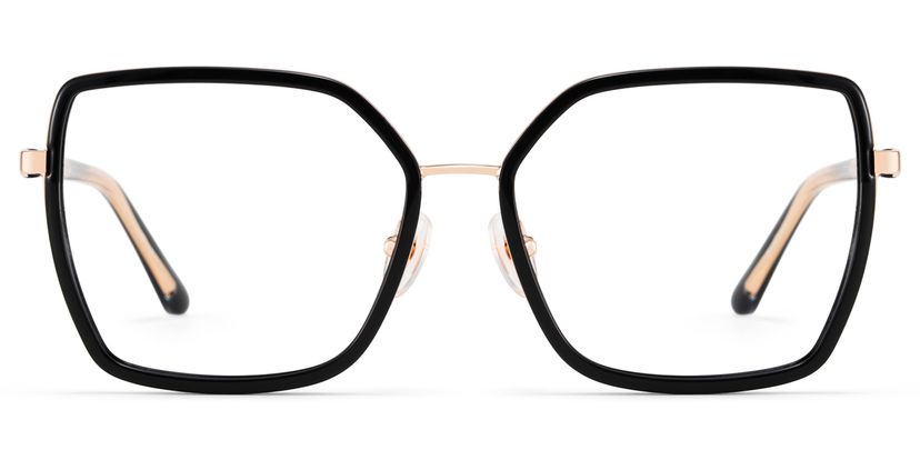 Jill Square Black Glasses