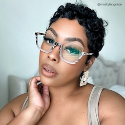 Kellina Square Two-Tone Glasses4