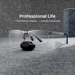 Brock Browline Silver Glasses2