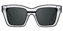 Legette Square Black Glasses0