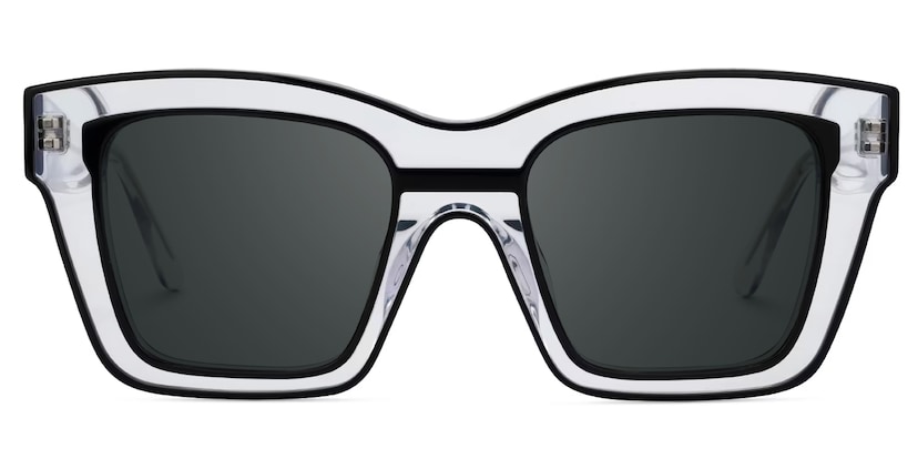Legette Square Black Glasses