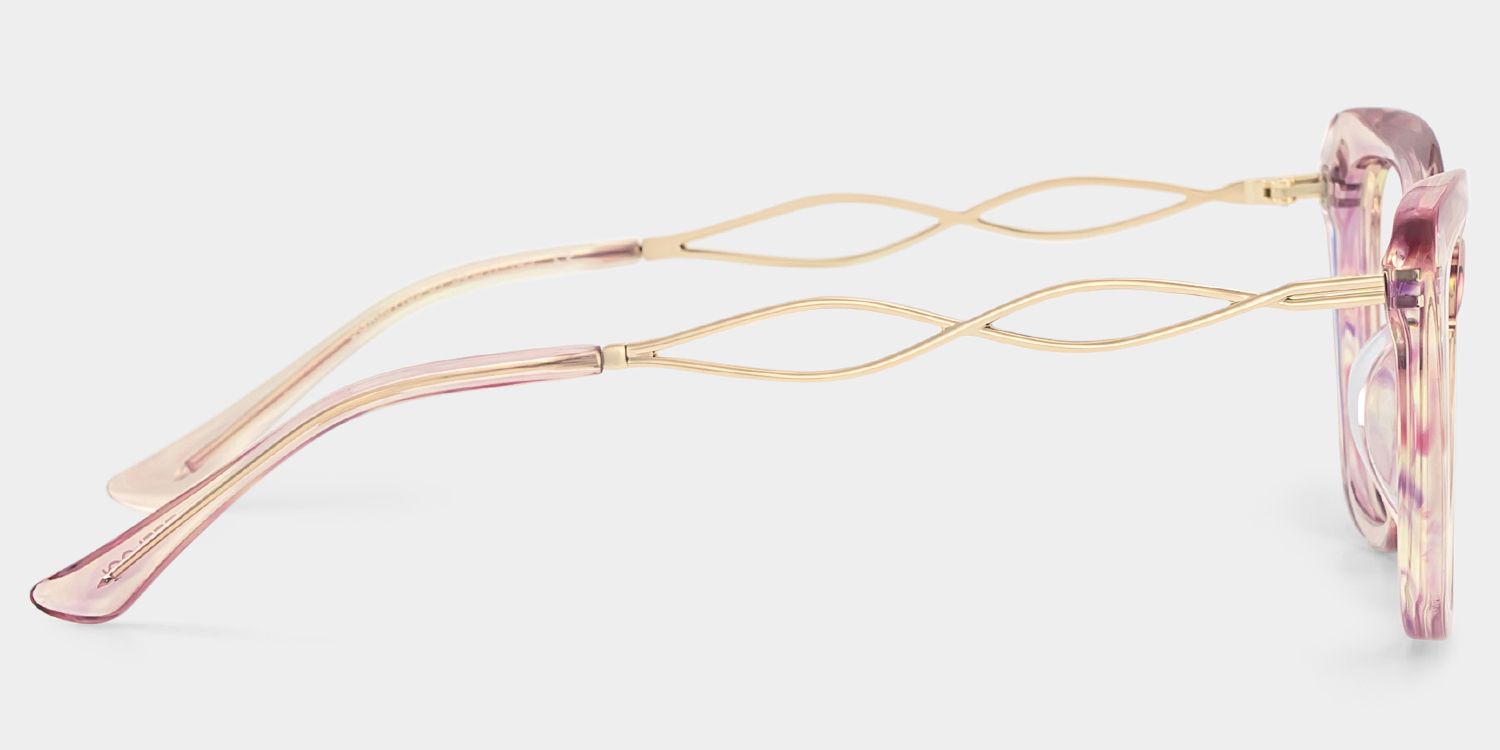 Remi Watercolor Glasses - Women Pink Butterfly Frames | ZEELOOL5