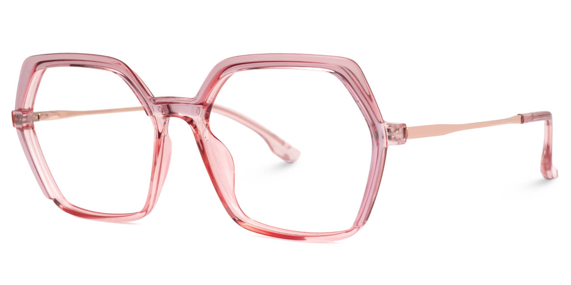 Waldron Geometric Pink Glasses1
