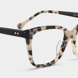 Lena Tortoise Square Glasses5