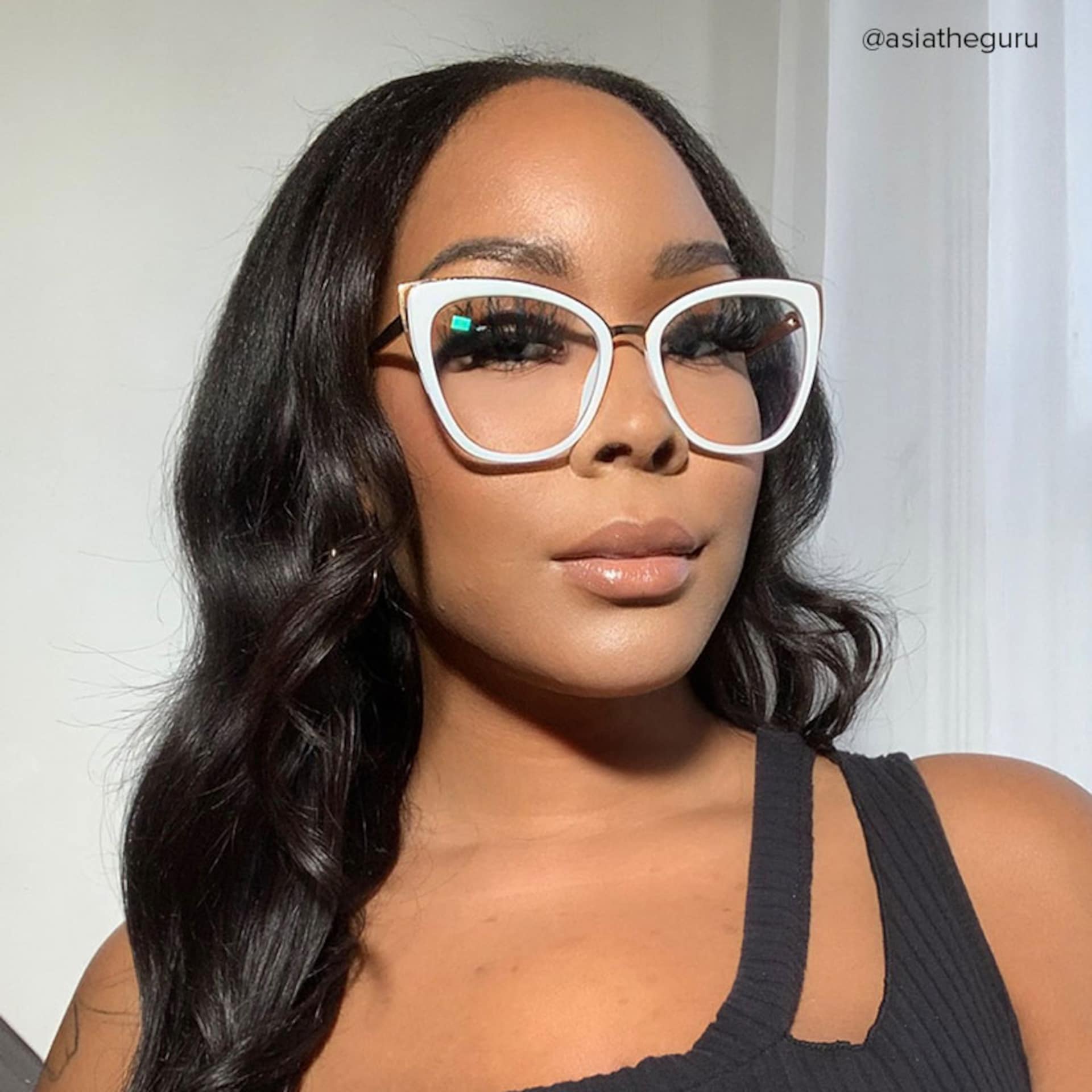 Ruiz Cateye White Glasses | Zeelool Glasses6