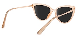 Lucas Cateye Champagne Sunglasses4