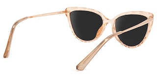 Lucas Cateye Champagne Sunglasses4