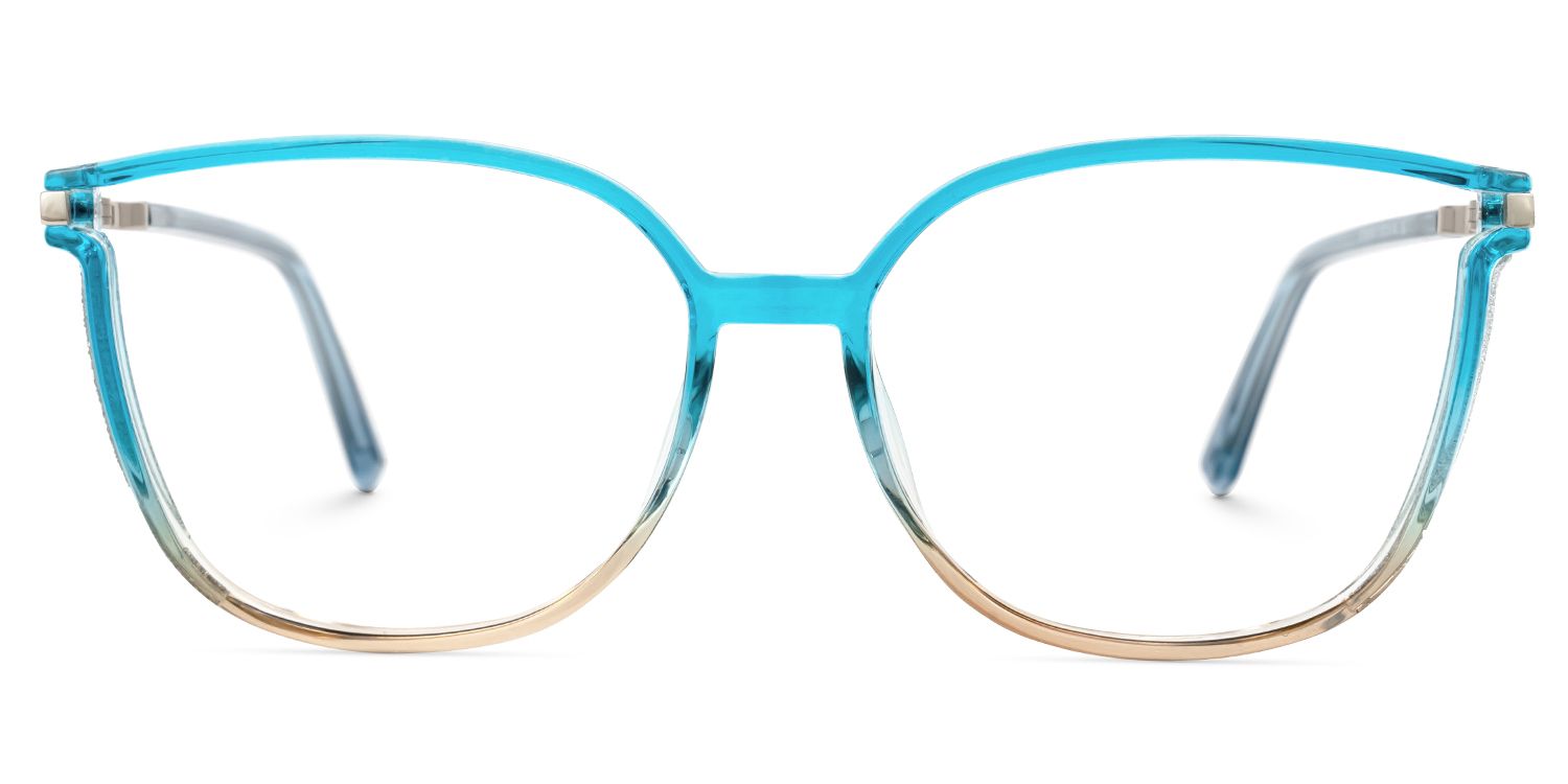 Square Rodz Blue Glasses on sale -Zeelool Glasses0
