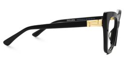 Vela Cateye Black Glasses2