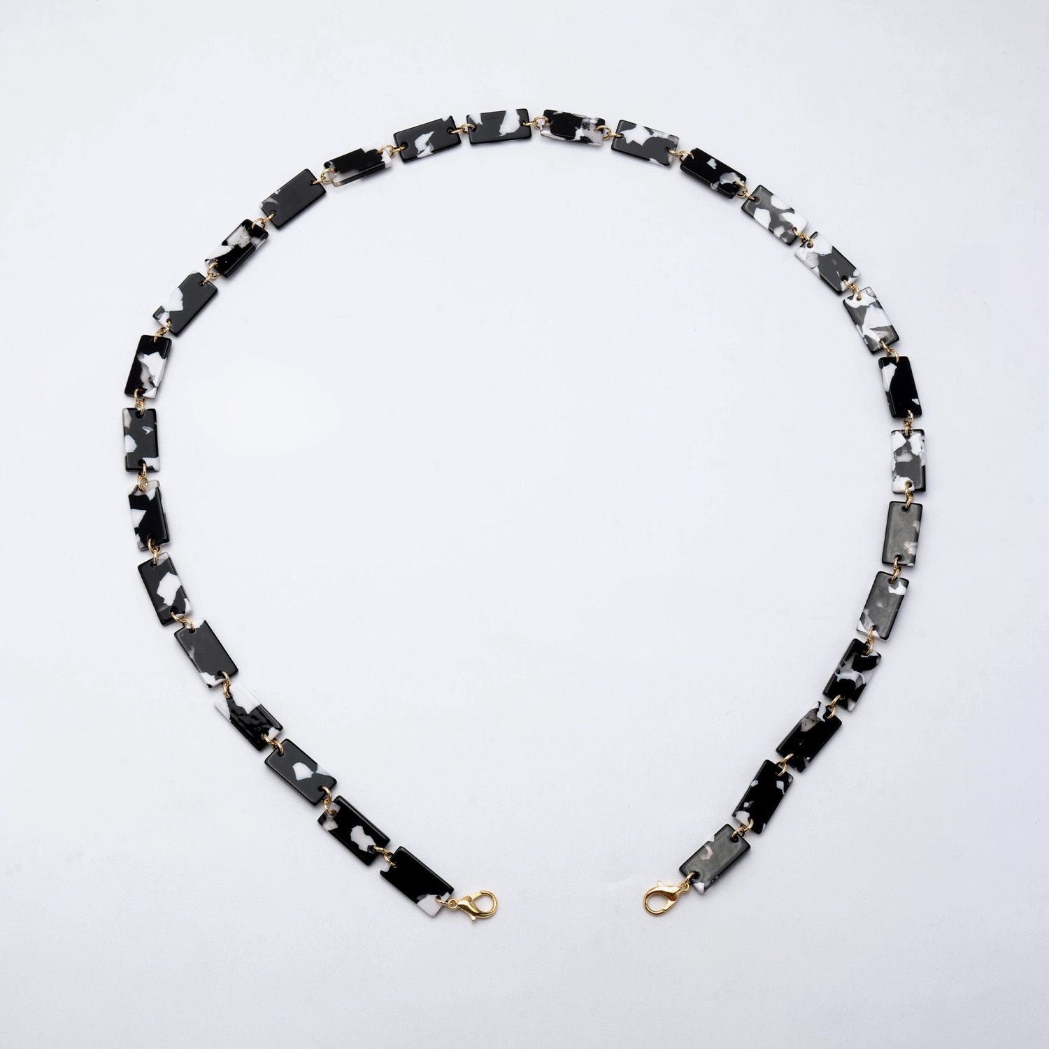 Marble Rectangle Lump Chains Accessories For Glasses1