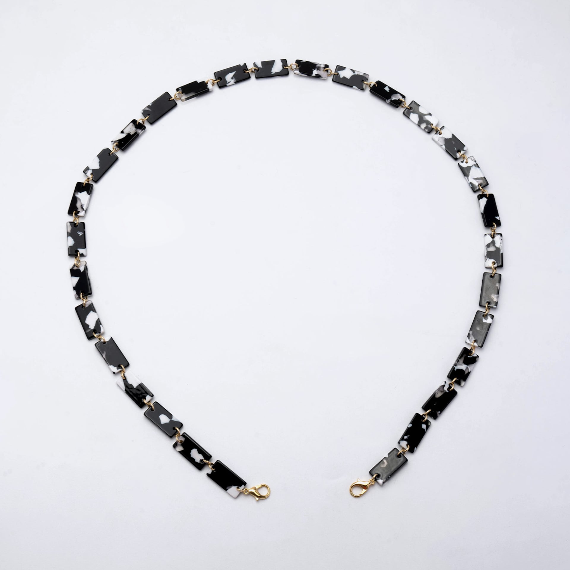 Marble Rectangle Lump Chains Accessories For Glasses1