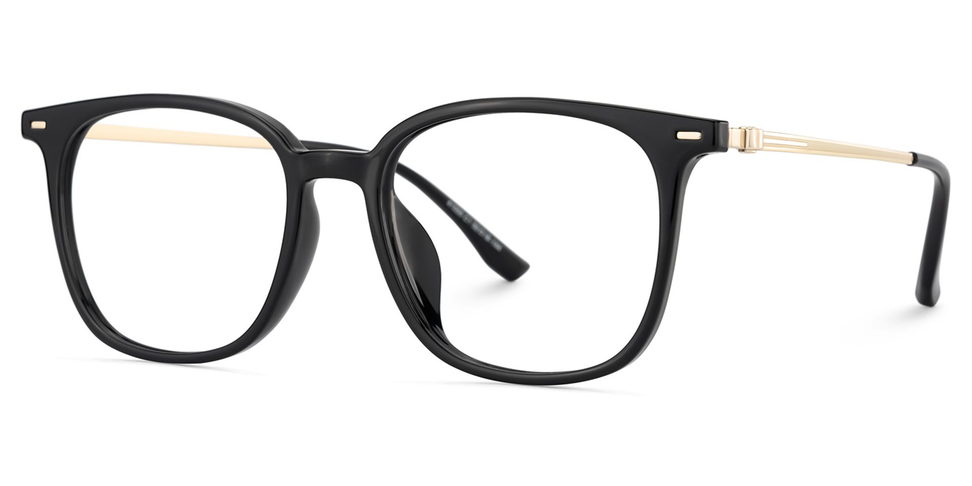 Cora Square Black Frame Eyeglasses for Woman| ZEELOOL3