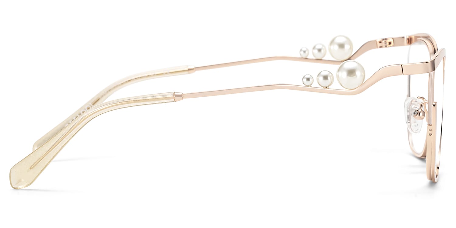 Aria Butterfly Gold Glasses6